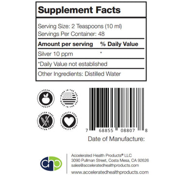 Accelerated Colloidal Silver 3 Pack - Accelerated Health Products
